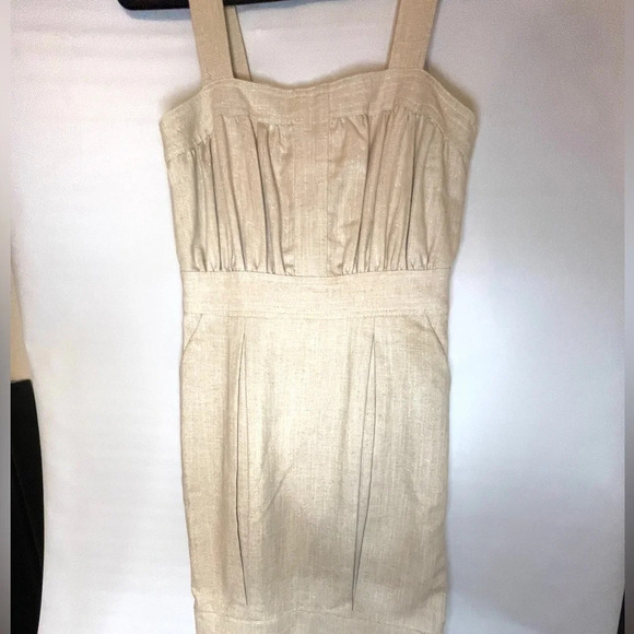 Steve Madden Tan and Metallic Dress - Picture 2 of 6